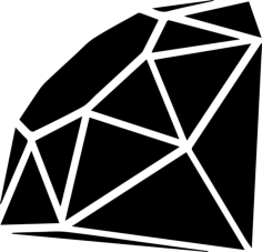 Brand Ruby Svg Line Art, Free Vectors File